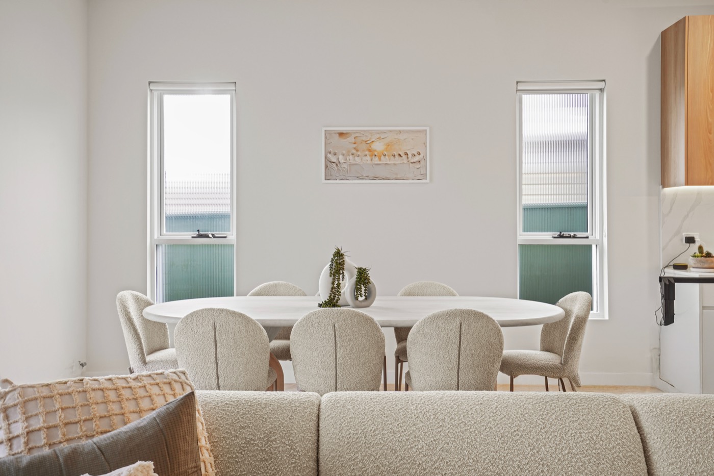 Decorative window film installation by TintCo