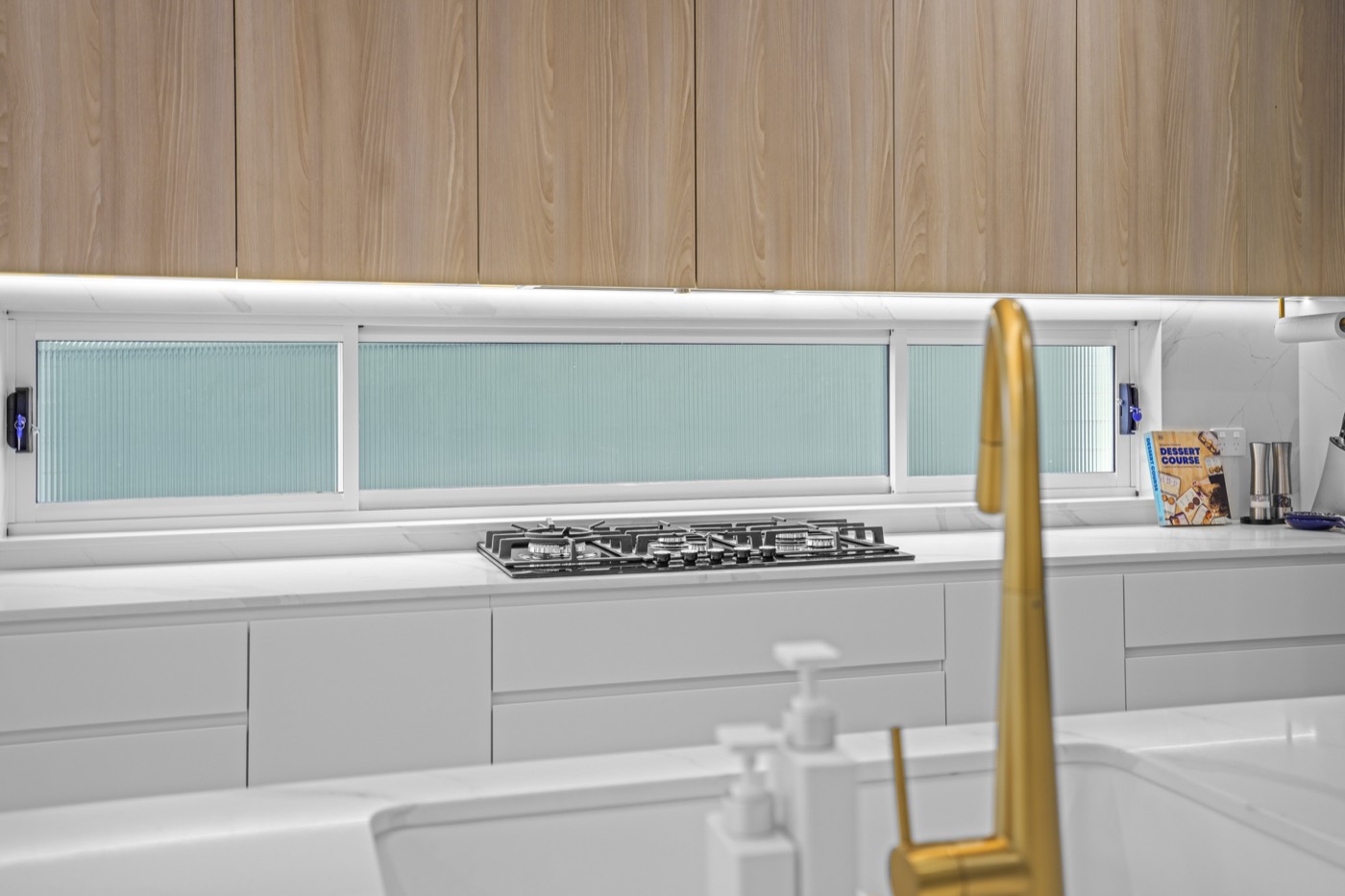 Decorative window film installation by TintCo