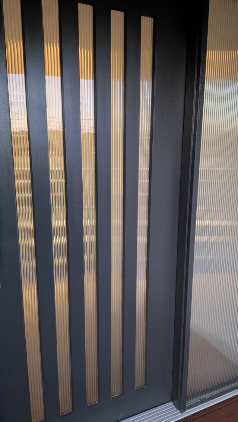 Decorative window film installation by TintCo